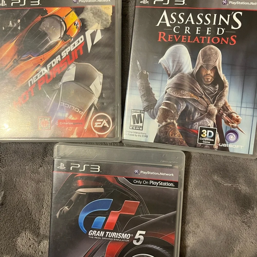 Sony PlayStation 3 Racing Game Bundle with Gran Turismo 5